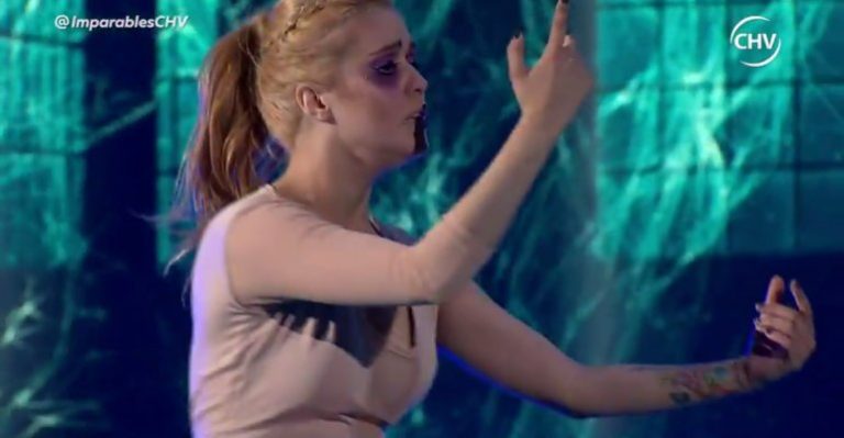 Constanza Labbé sorprendió a los Power Peralta con una inspirado baile