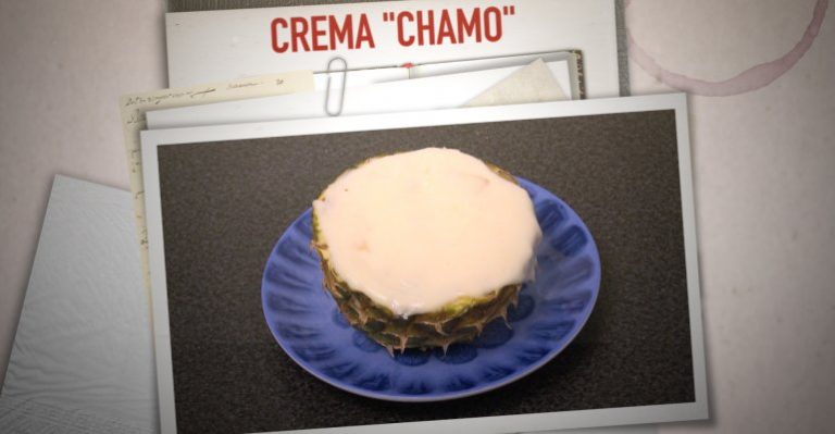 Julio Jung: Postre / Crema “Chamo”
