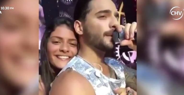 Maluma besó a fan en medio de un show en Miami
