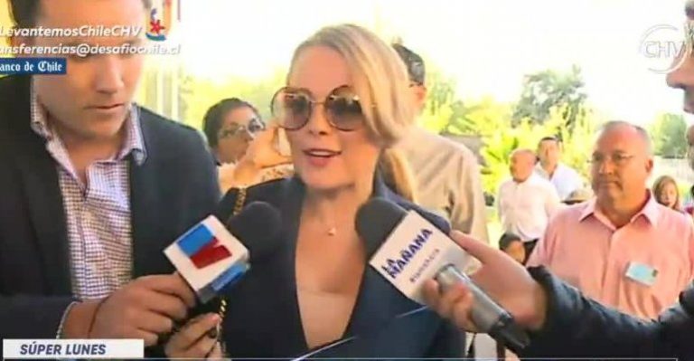 Cathy Barriga inició año escolar en Maipú