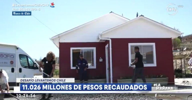 Desafío Levantemos Chile habló de reconstrucción y remate