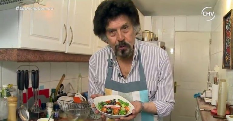 Adriano Castillo sirvió una entrada Verde Mix al estilo Compadre Moncho