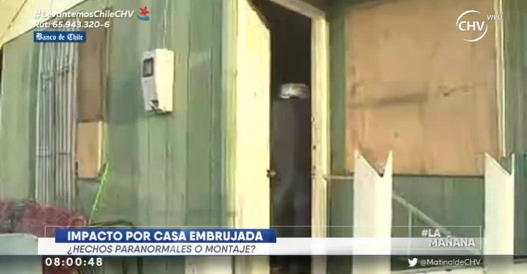 Impacto por casa embrujada ¿hechos paranormales o montaje?