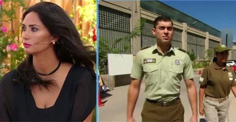 Pamela Díaz recibió visita de Carabineros por 