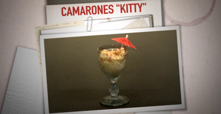 Rocío Marengo y la receta de la entrada Camarones Kitty