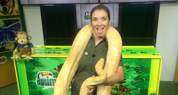 Carla Jara en la polémica por foto a su hijo con serpiente
