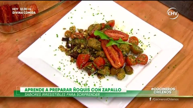 Ñoquis integrales de Zapallo - Parte 2