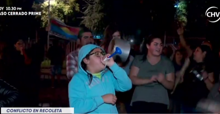 Vecinos de recoleta en conflicto por construcción en parque