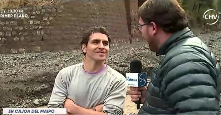 Pangal Andrade increpó a Alto Maipo por desborde del río