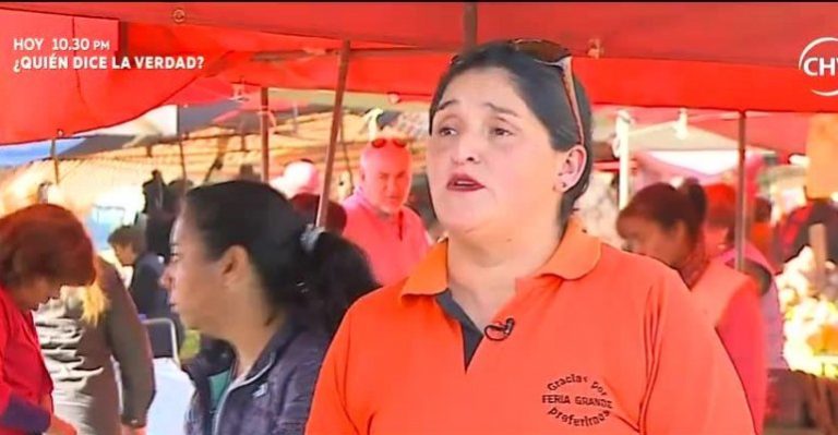 Claudia y su gran trabajo hace 30 años en la feria de Puente Alto