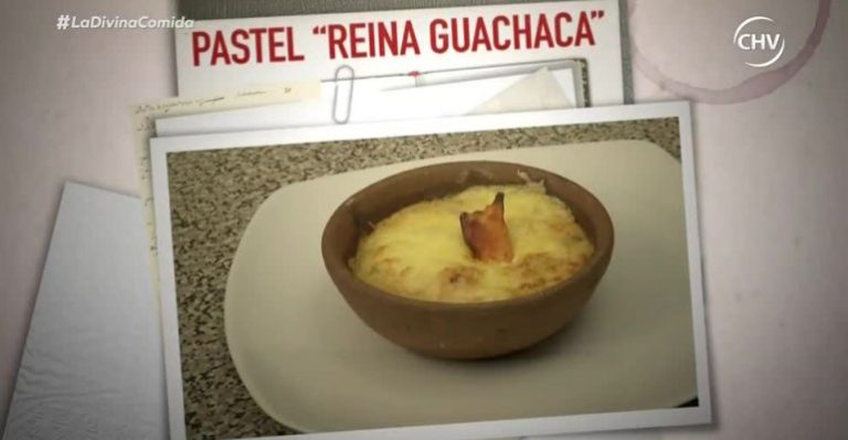 Delfina Guzmán preparó su pastel de jaiba 