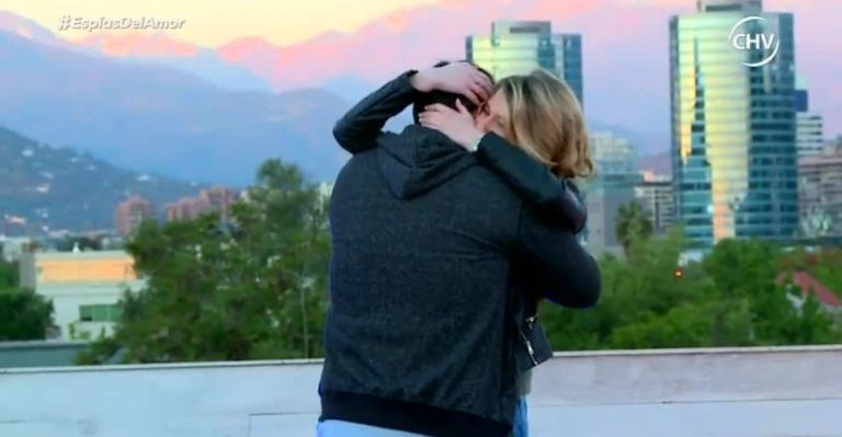 Nicolás se emocionó al conocer a su novia rusa en Chile