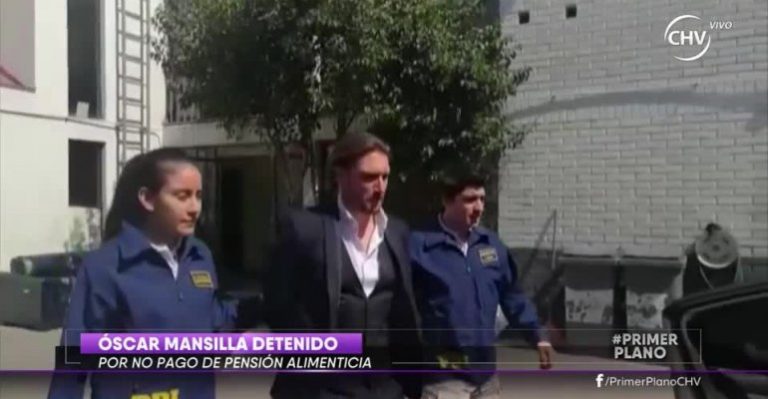 Óscar Mansilla fue detenido por deuda de pensión alimenticia - Parte 1