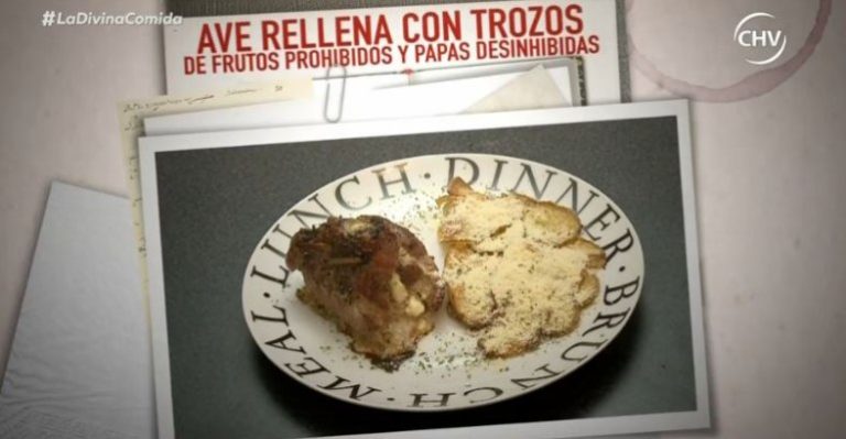 César Campos estrenó su Ave rellena con trozos de frutos prohibidos y papas desinhibidas
