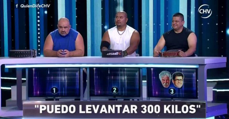 Tres concursantes aseguran que pueden levantar 300 kilos