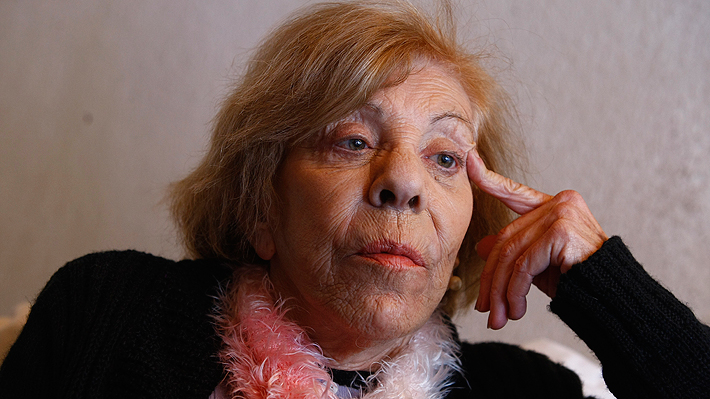 La actriz Violeta Vidaurre se encuentra en un asilo