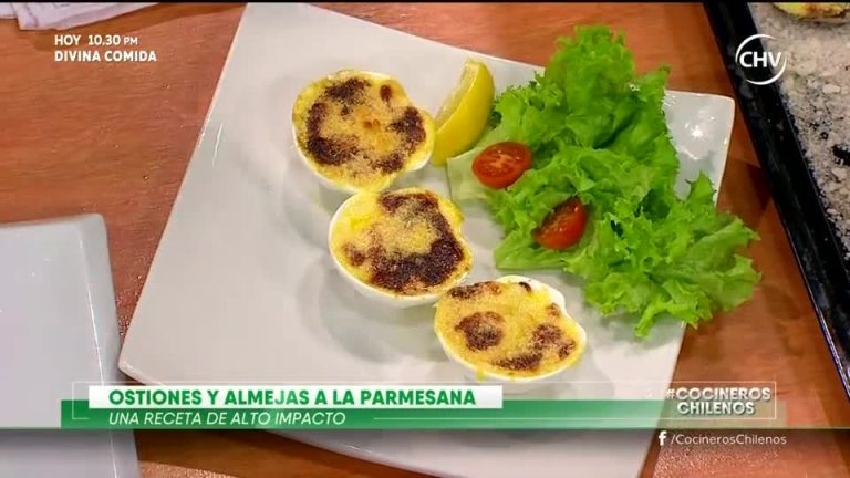 Ostiones y Almejas a la parmesana en la deliciosa preparación de Axel - Parte 2