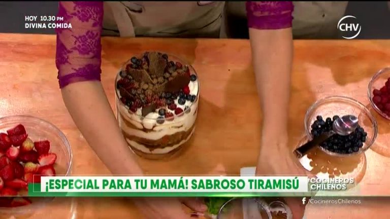 Tiramisú de Berries - Parte 2