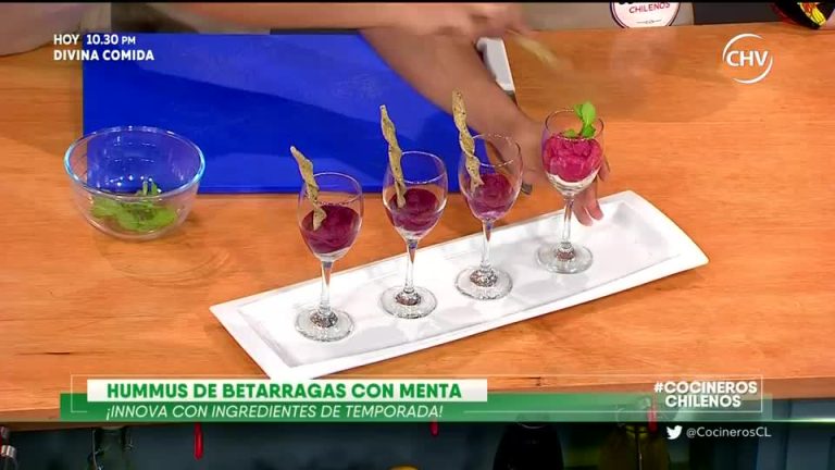 Copas de Hummus-Cabra