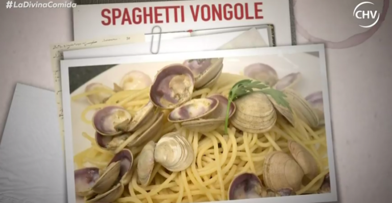 Spaghetti Vongole de entrada de Tony Spina