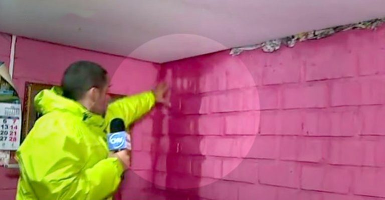 Casas inundadas por el sistema frontal en la cuarta región - Parte 1