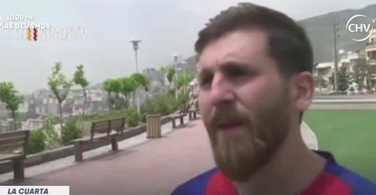 Doble iraní de Lionel Messi sorprende al mundo
