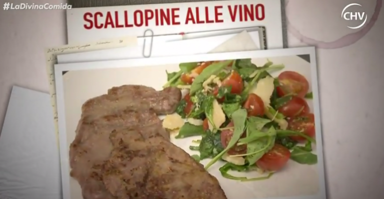 Scallopine allo vino de Tony Spina como plato principal