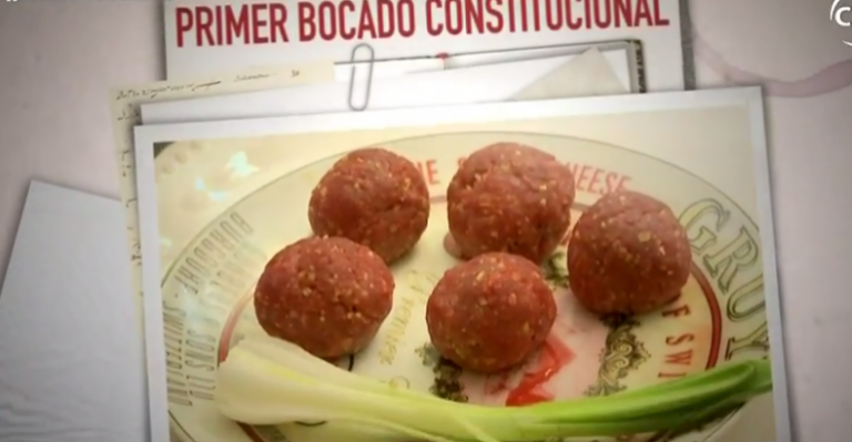 El primer bocado constitucional que usó Marcela Sabat en La Divina Comida