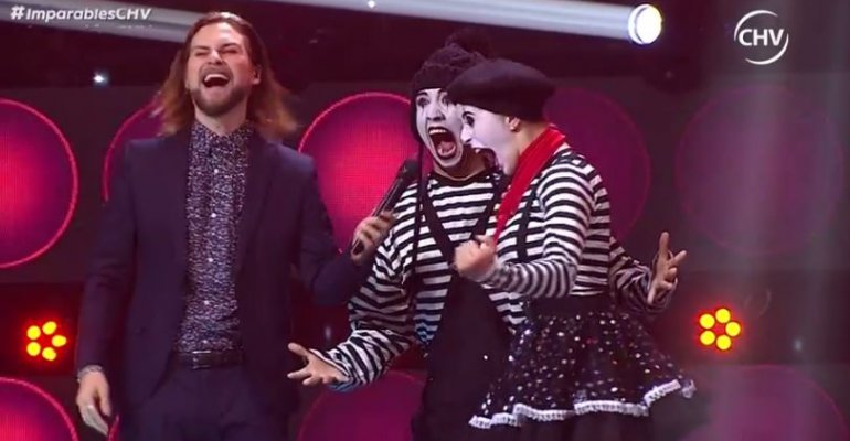 Seba y Jesu celebraron tras una aplaudida presentación