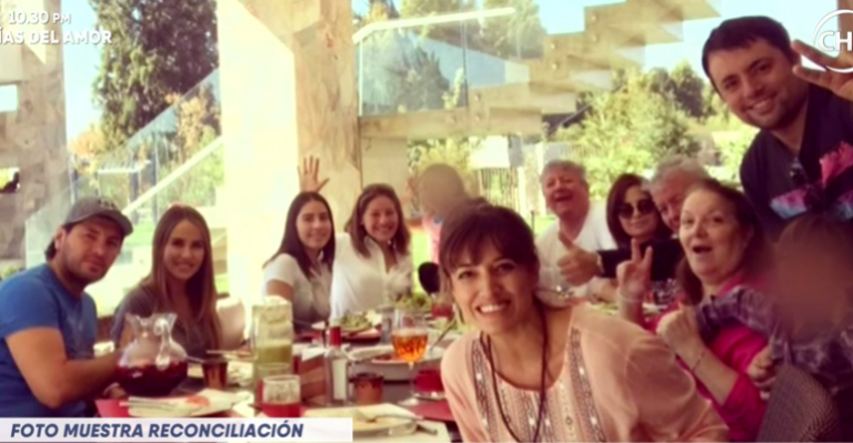 Foto familiar unió a Daniel Valenzuela con hermano y Paloma