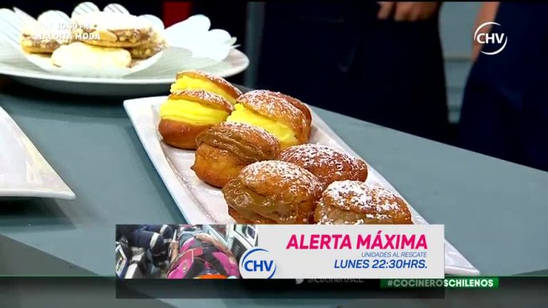 Osvaldo Vilas preparó unos deliciosos berlines para las onces de otoño - Parte 2