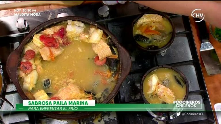 Paila marina para un rico almuerzo en tiempos de otoño - Parte 2