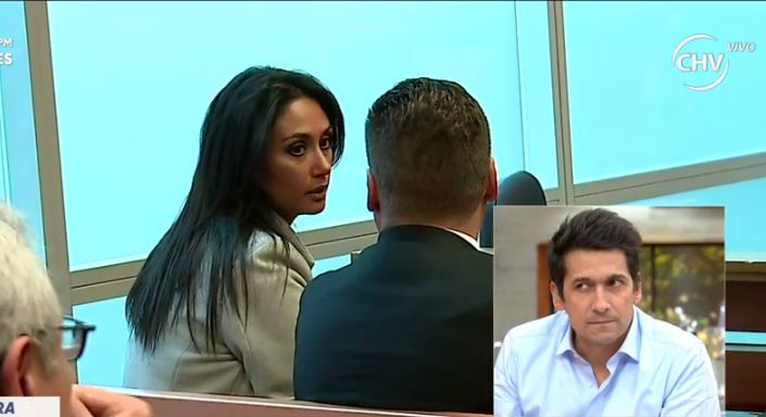 Acompañamos a Pamela Díaz a juicio por robo de su cartera