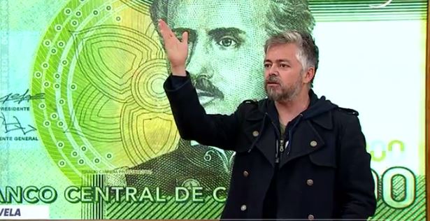 Jorge Baradit reveló ¿qué ocultan los billetes chilenos? - Parte 1