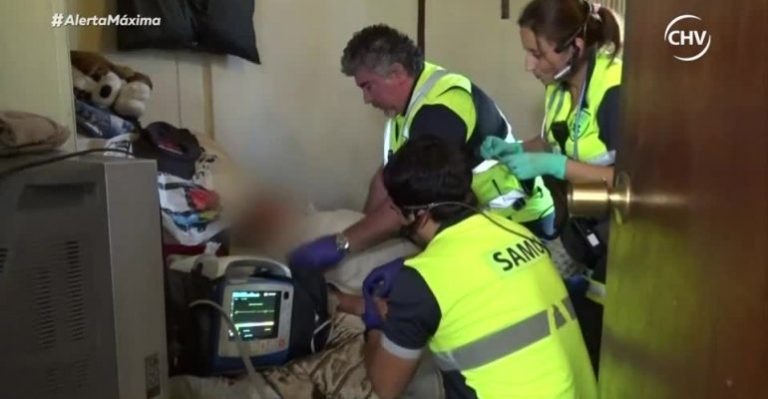 Anciano se negó a la atención médica del equipo SAMU