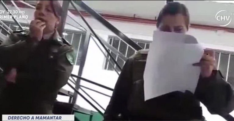 Trasladan a Carabinera acusada de prohibir amamantar a bebé