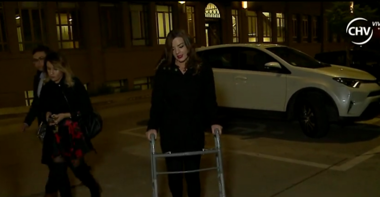 Pilar Ruiz regresó a Chile tras accidente sufrido en Miami