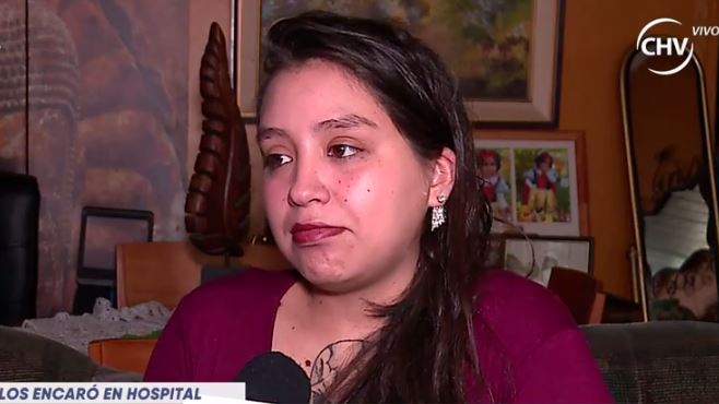 Paciente encaró a equipo médico que veía el partido de Chile