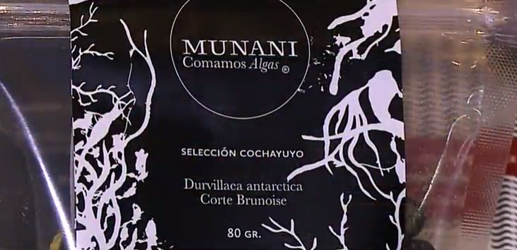La nutritiva propuesta de Munani con productos hechos con algas chilenas