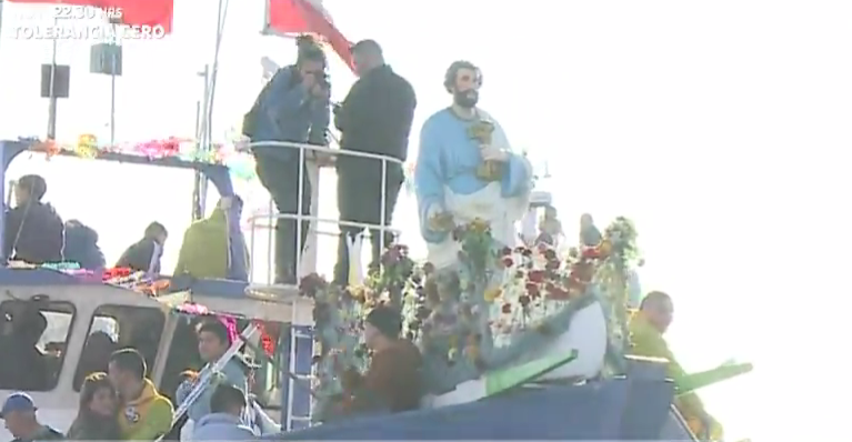 Pescadores celebraron tradicional fiesta de San Pedro en Valparaíso