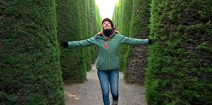 Carola De Moras recorrió la hermosa ciudad de Punta Arenas