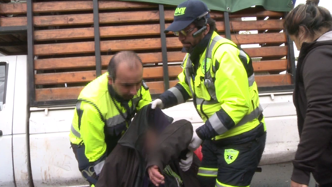 Hombre simuló convulsiones en feria capitalina