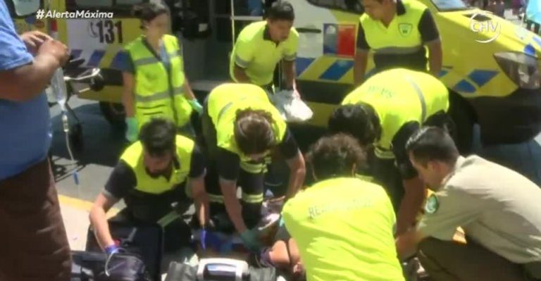 Mujer sufrió amputación de pierna por atropello de Transantiago