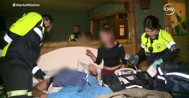 Hombre presentó problemas respiratorios en motel con su amante - Parte 1