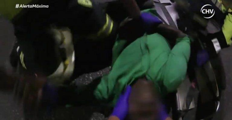 Ciudadano haitiano se resistió a ser atendido tras atropello - Parte 1