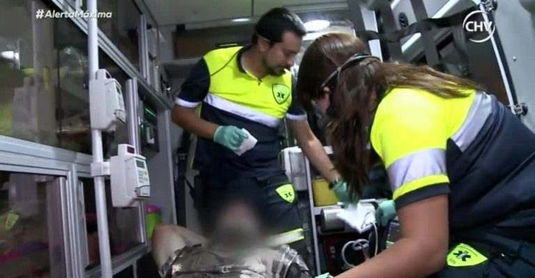 Fuertes golpes recibió joven en la vía pública bajo la influencia del alcohol