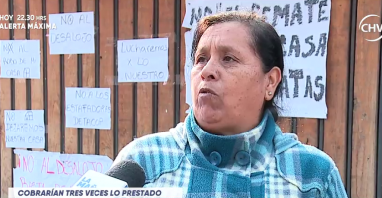 Perdieron sus casas tras ser estafados por créditos