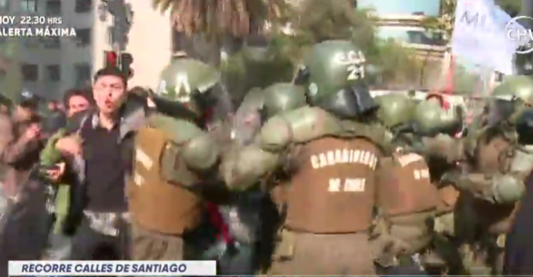 Violentos hechos se vivieron por bus de la libertad - Parte 1