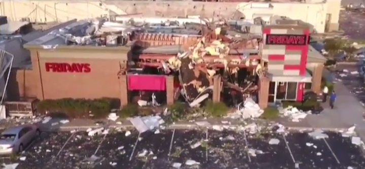 Impactante tornado azotó a Estados Unidos