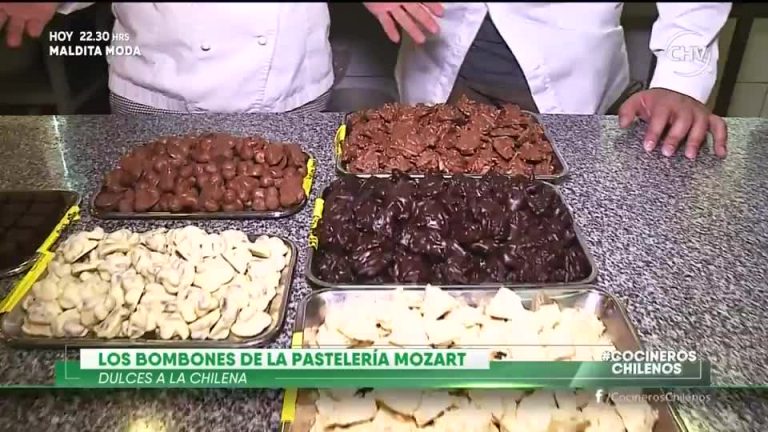 Dulces a la chilena: Pastelería Mozart